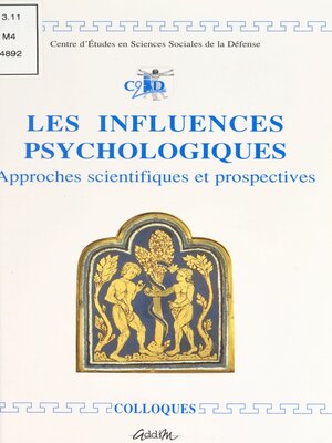cover image of Les influences psychologiques